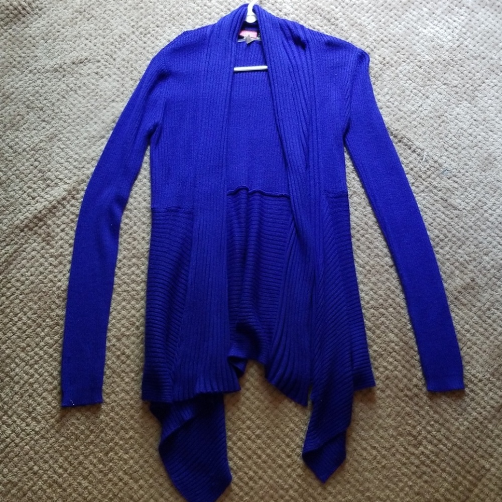 Royal blue cardigan